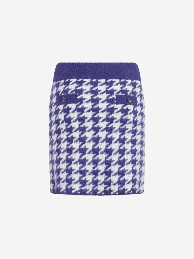 Mc2 Saint Barth Gonna Da Donna In Maglia Con Bottoni Gioiello