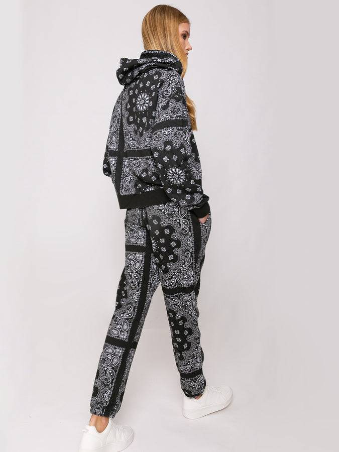 Mc2 Saint Barth Joggers Bandana In Cotone Con Ricamo Saint Barth