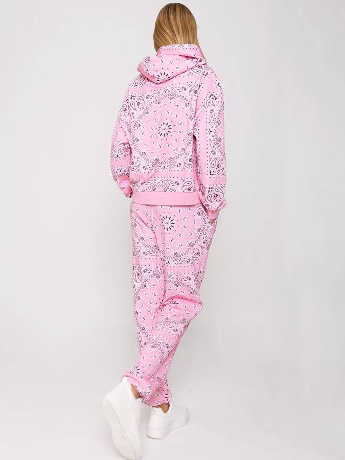 Mc2 Saint Barth Joggers Bandana In Cotone Con Ricamo Saint Barth