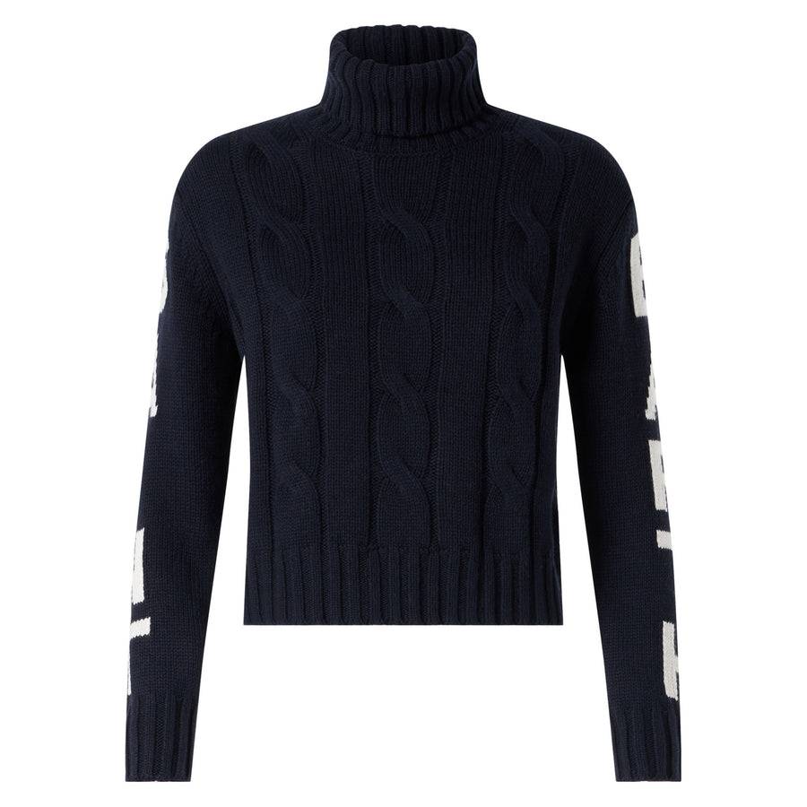 Mc2 Saint Barth Maglia A Collo Alto Intrecciata Saint Barth