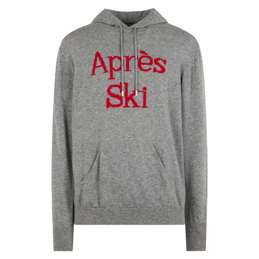 Mc2 Saint Barth Maglia Après Ski In Misto Cashmere Con Cappuccio