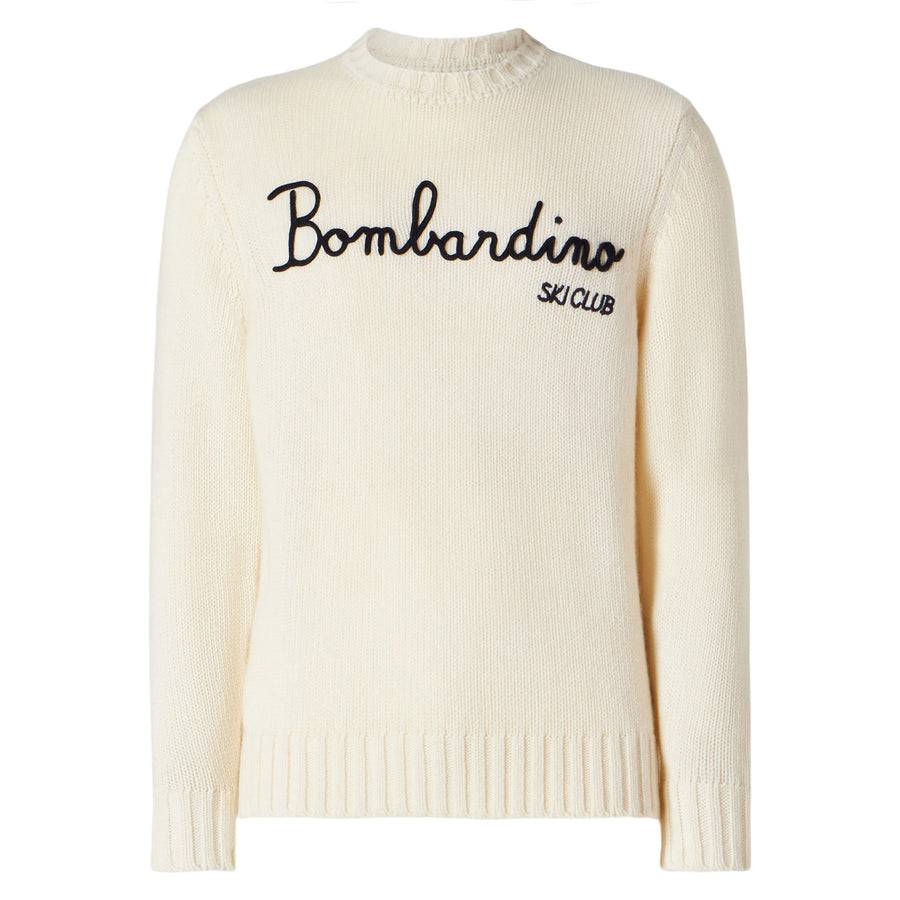 Mc2 Saint Barth Maglia Bombardino Ski Club In Misto Cashmere