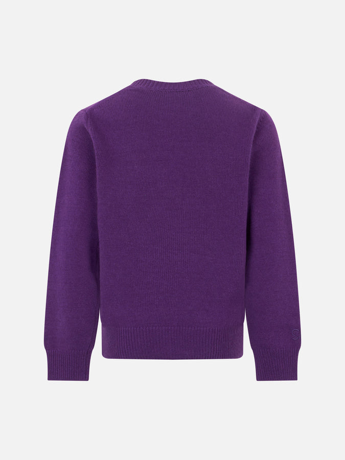 Mc2 Saint Barth Maglia Da Bambina Girocollo Con Stampa Lisa Simpson | EDIZIONE SPECIALE SIMPSON