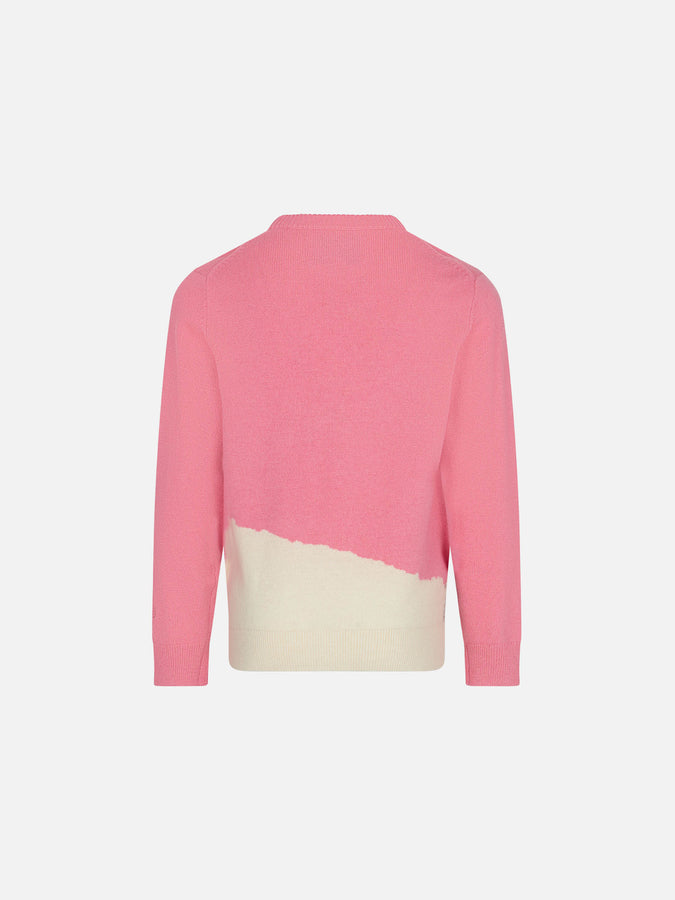 Mc2 Saint Barth Maglia Da Bambina Girocollo Con Stampa Love