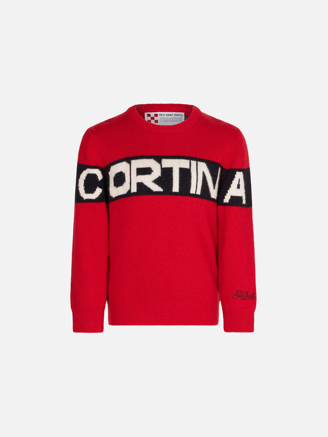 Mc2 Saint Barth Maglia da bambino con ricamo Cortina
