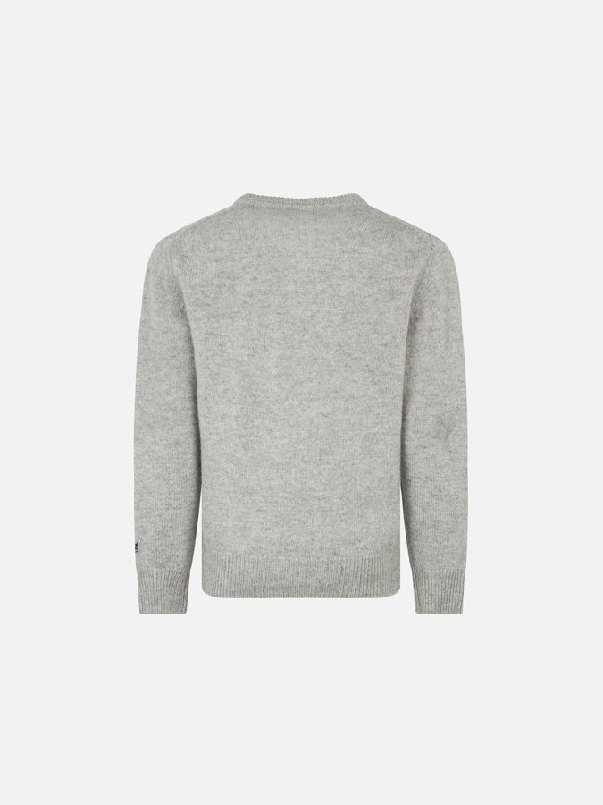 Mc2 Saint Barth Maglia Da Bambino Con Ricamo Daddy Is My Hero