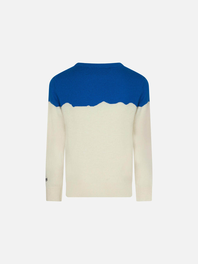 Mc2 Saint Barth Maglia Da Bambino Con Stampa Jacquard Cortina