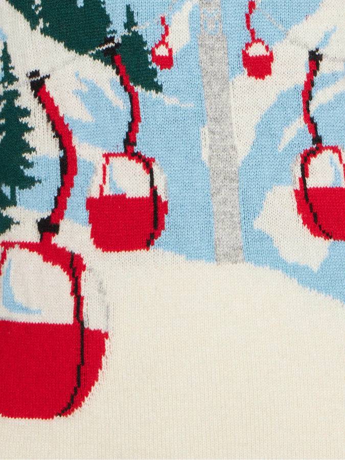Mc2 Saint Barth Maglia Da Bambino Con Stampa Jacquard Courmayeur