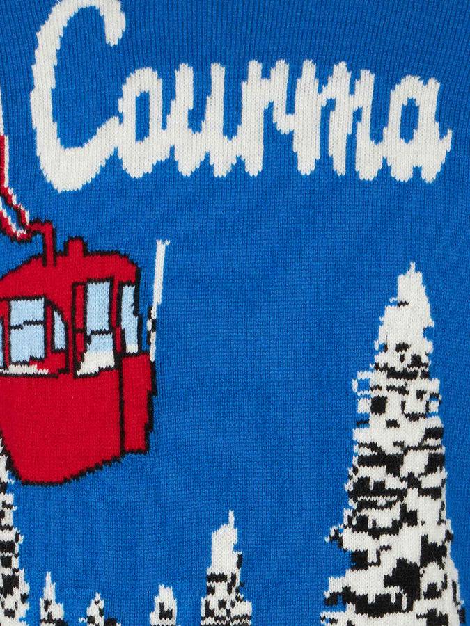 Mc2 Saint Barth Maglia Da Bambino Con Stampa Jacquard Courmayeur