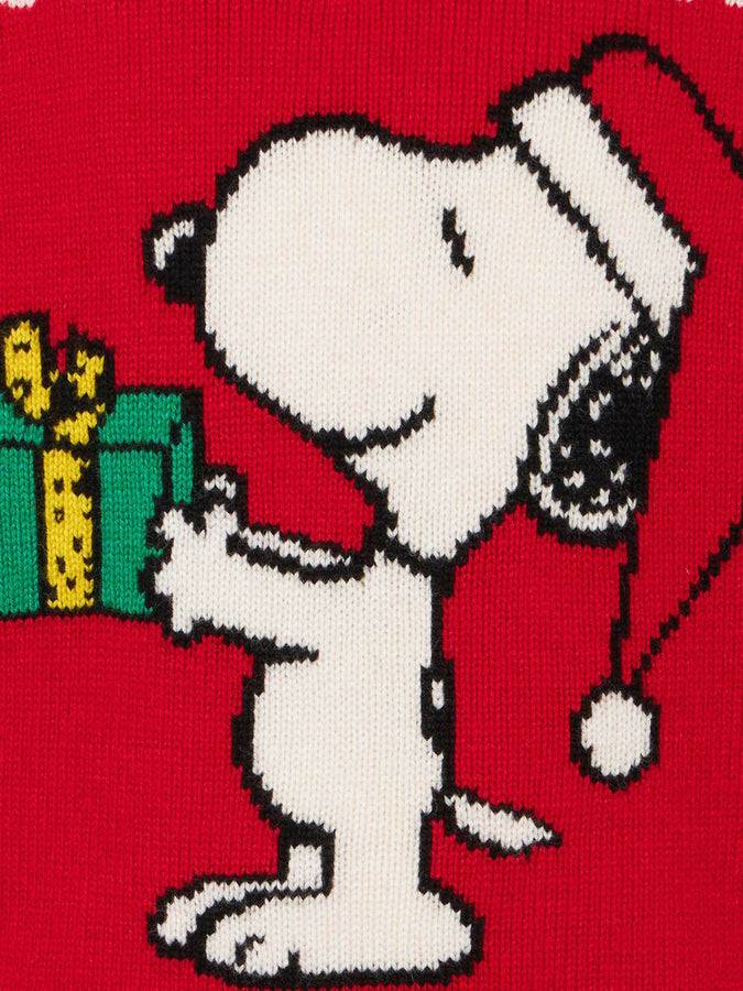 Mc2 Saint Barth Maglia Da Bambino Con Stampa Snoopy Christmas Mood | Edizione Speciale Peanuts™