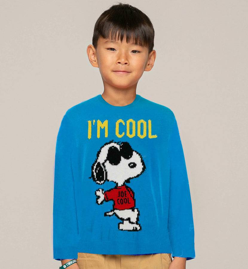 Mc2 Saint Barth Maglia Da Bambino Con Stampa Snoopy I'm Cool | Edizione Speciale Peanuts™