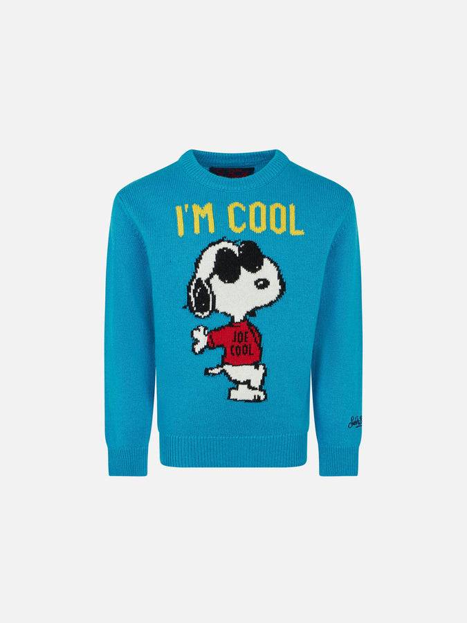Mc2 Saint Barth Maglia da bambino con stampa Snoopy I'm Cool | Edizione speciale Peanuts™