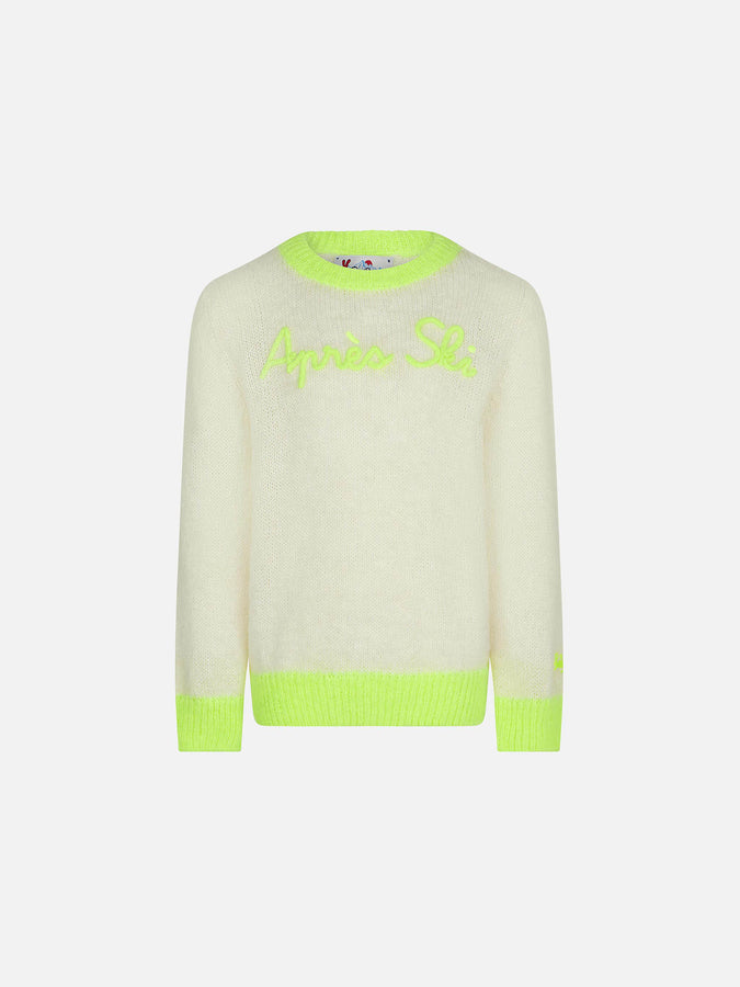 Mc2 Saint Barth Maglia da bambino girocollo con ricamo fatto a mano