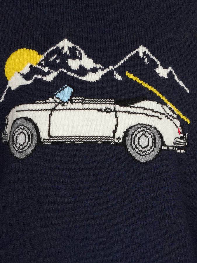 Mc2 Saint Barth Maglia Da Bambino Girocollo Con Stampa Auto