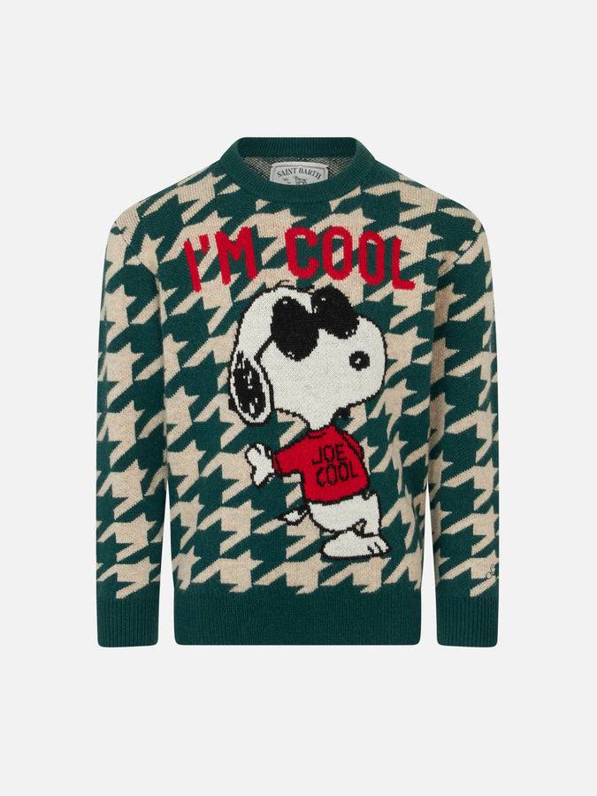 Mc2 Saint Barth Maglia da bambino girocollo con stampa jacquard Snoopy | SNOOPY - EDIZIONE SPECIALE PEANUTS™