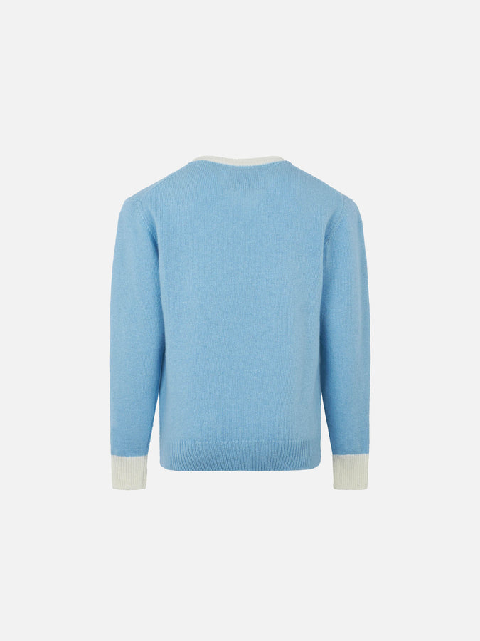 Mc2 Saint Barth Maglia Da Bambino Girocollo Con Stampa Non Sono Stato Io