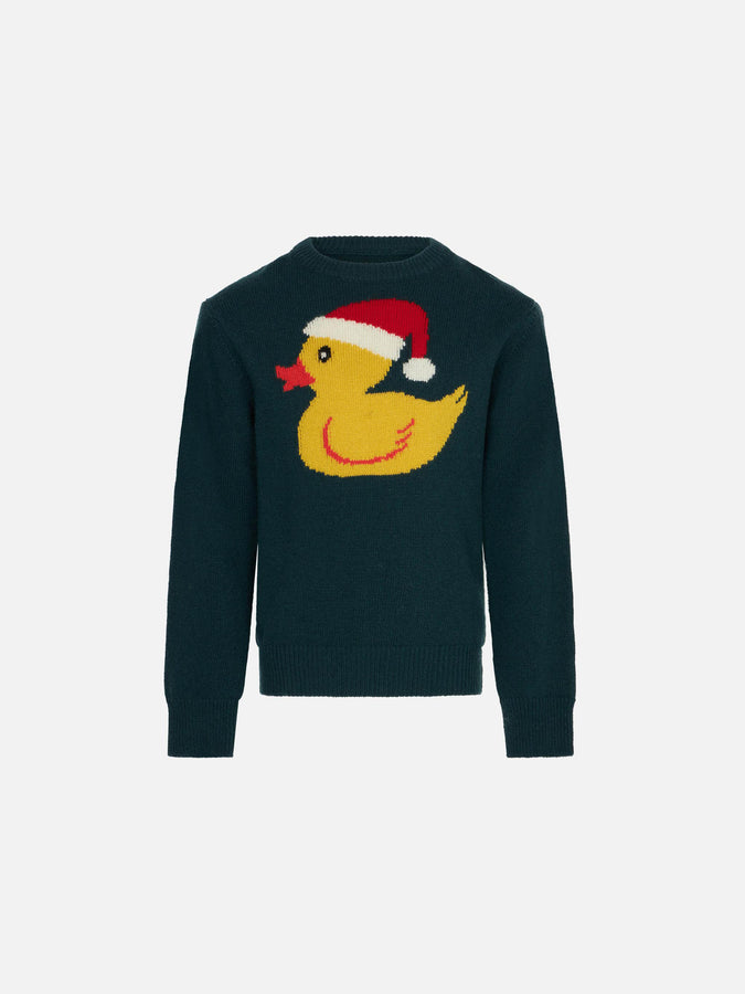 Mc2 Saint Barth Maglia da bambino girocollo con stampa papere
