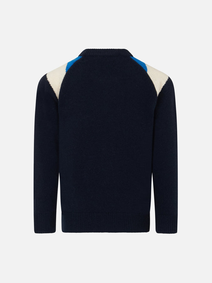 Mc2 Saint Barth Maglia Da Bambino Girocollo Con Stampa Saint Barth