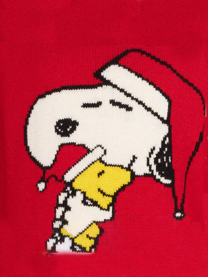Mc2 Saint Barth Maglia Da Bambino Girocollo Con Stampa Snoopy Natalizia | SNOOPY - EDIZIONE SPECIALE PEANUTS™