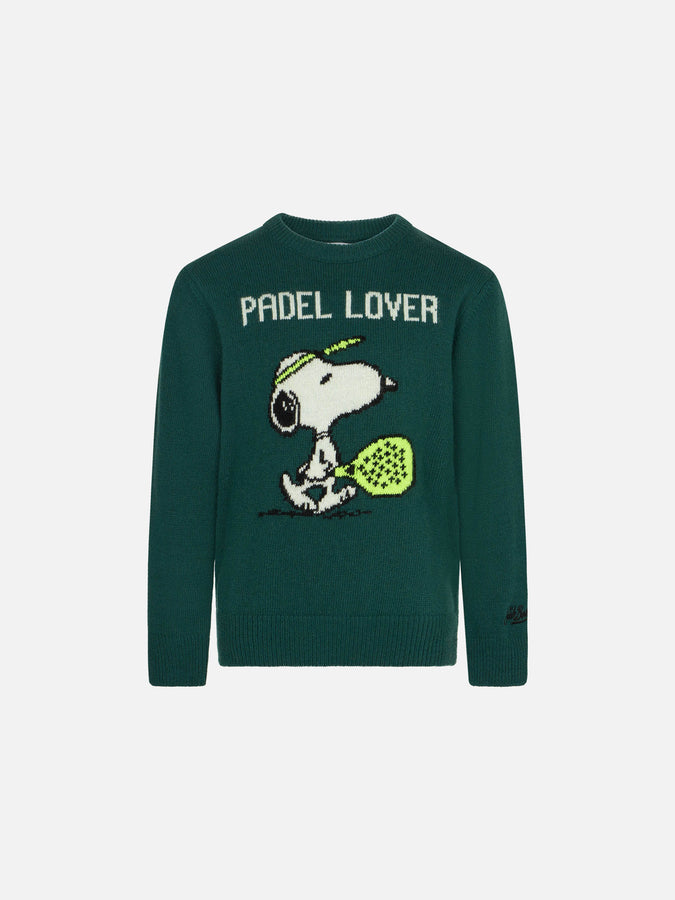 Mc2 Saint Barth Maglia da bambino girocollo con stampa Snoopy | SNOOPY - EDIZIONE SPECIALE PEANUTS™