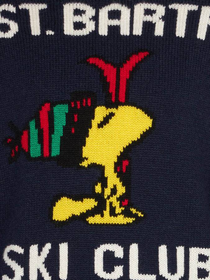 Mc2 Saint Barth Maglia Da Bambino Girocollo Con Stampa Woodstock | WOODSTOCK - EDIZIONE SPECIALE PEANUTS™