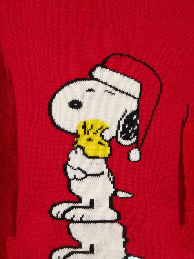 Mc2 Saint Barth Maglia Da Bambino Natalizia Snoopy | Edizione Speciale Peanuts™