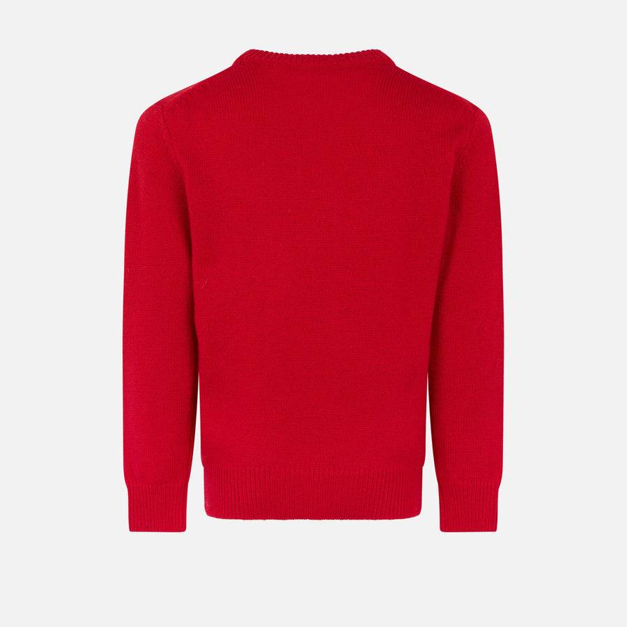 Mc2 Saint Barth Maglia Da Bambino Natalizia Snoopy | Edizione Speciale Peanuts™