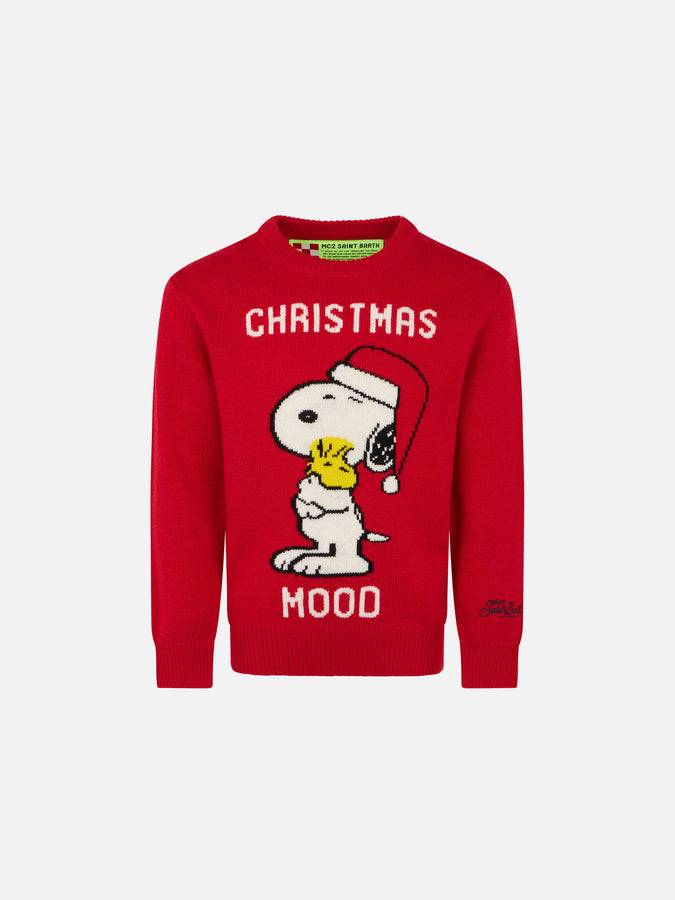 Mc2 Saint Barth Maglia da bambino natalizia Snoopy | Edizione speciale Peanuts™