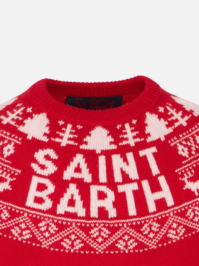 Mc2 Saint Barth Maglia Da Bambino Saint Barth Con Stampa Norvegese