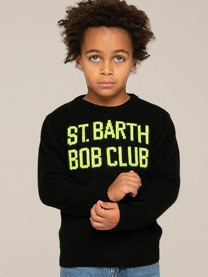 Mc2 Saint Barth Maglia Da Bambino Stampa St. Barth Bob Club