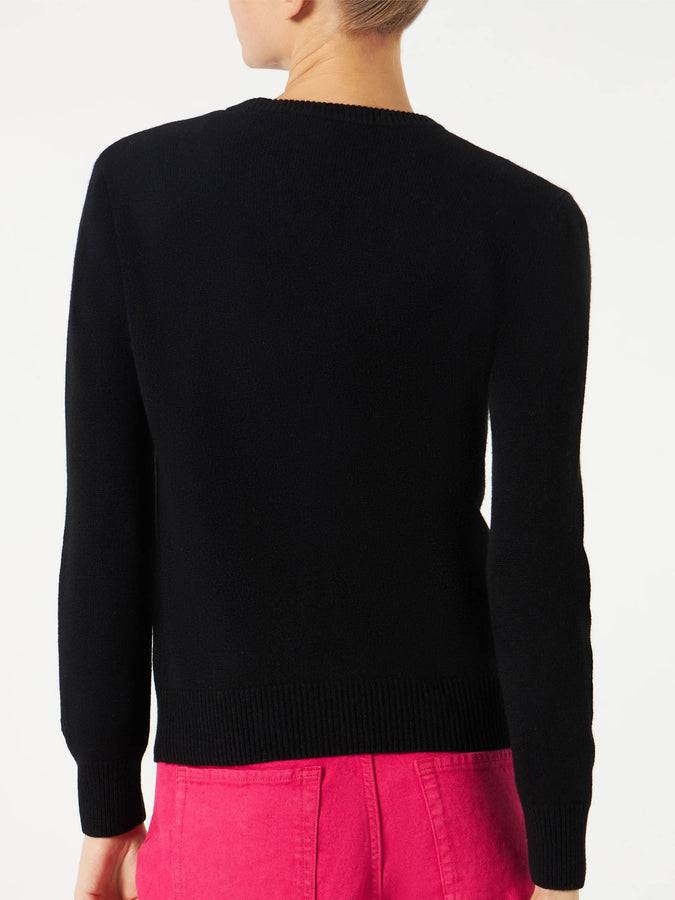 Mc2 Saint Barth Maglia Da Donna Con Ricamo Belle Rebelle