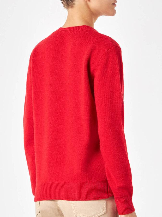 Mc2 Saint Barth Maglia Da Donna Con Ricamo Material Girl | EDIZIONE SPECIALE DI NIKI DJ