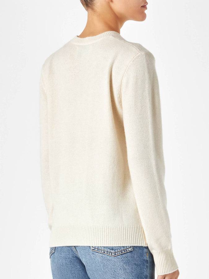 Mc2 Saint Barth Maglia Da Donna Con Ricamo Party Animal | EDIZIONE SPECIALE DI NIKI DJ