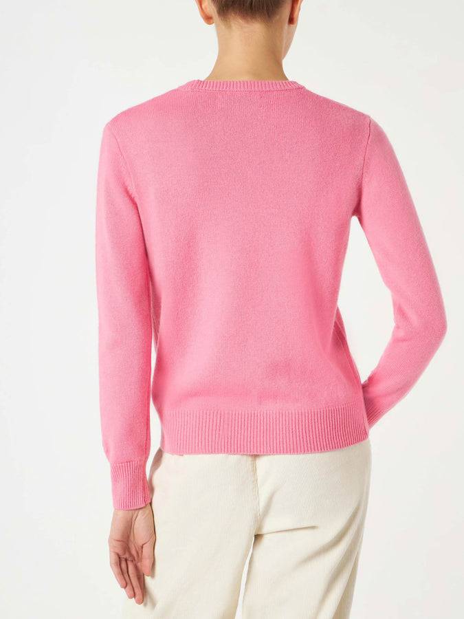 Mc2 Saint Barth Maglia Da Donna Con Ricamo Sun Moritz Queen