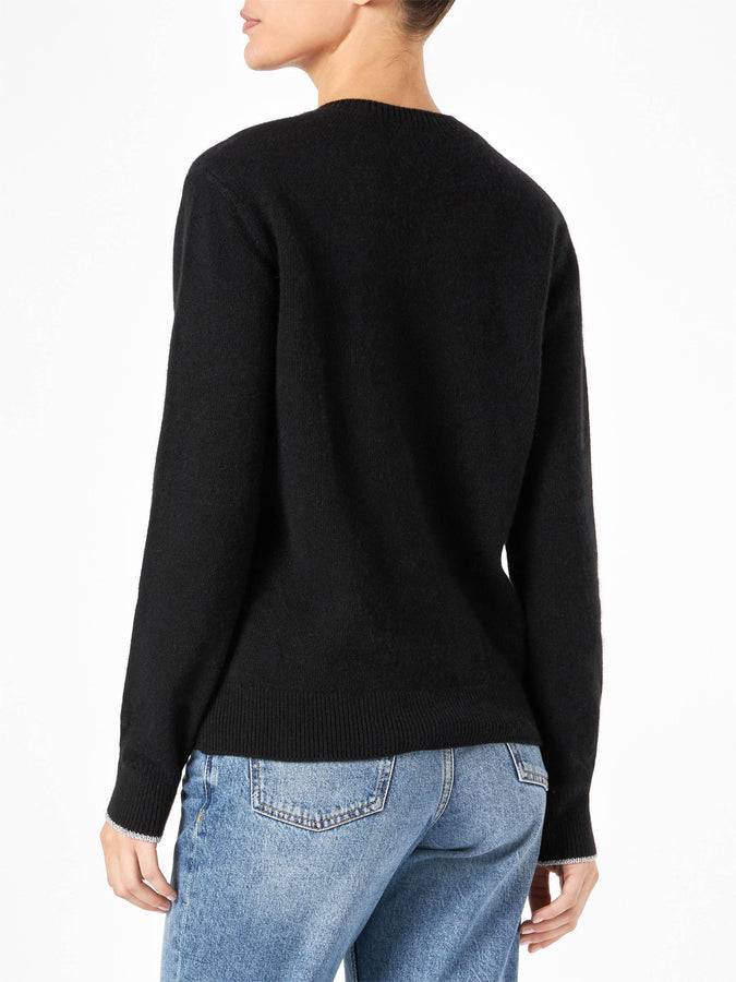 Mc2 Saint Barth Maglia Da Donna Con Ricamo Tutte Quelle Bollicine