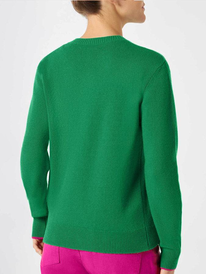 Mc2 Saint Barth Maglia Da Donna Con Scritta Permalosa