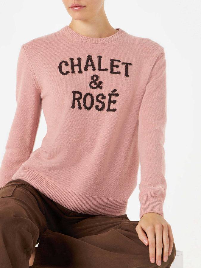 Mc2 Saint Barth Maglia Da Donna Con Stampa Chalet & Rosé