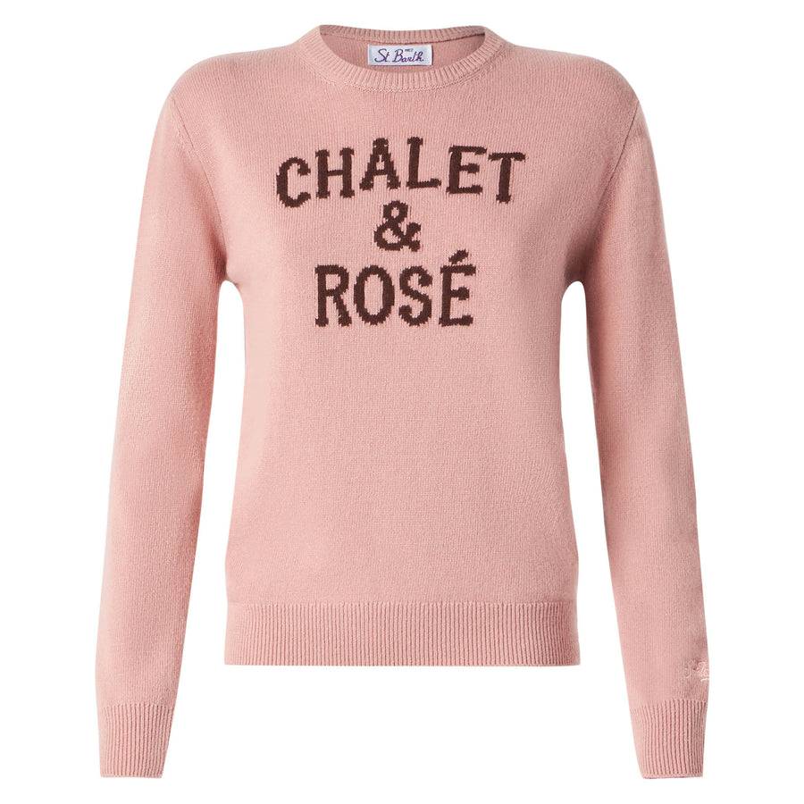 Mc2 Saint Barth Maglia Da Donna Con Stampa Chalet & Rosé