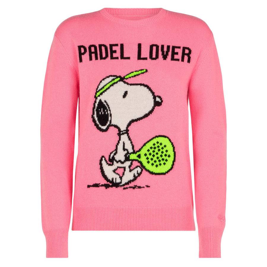 Mc2 Saint Barth Maglia Da Donna Con Stampa Snoopy | EDIZIONE SPECIALE PEANUTS™