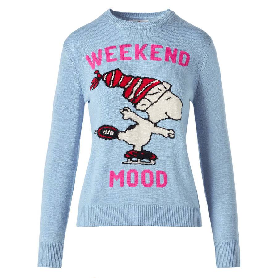 Mc2 Saint Barth Maglia Da Donna Con Stampa Snoopy | EDIZIONE SPECIALE PEANUTS™