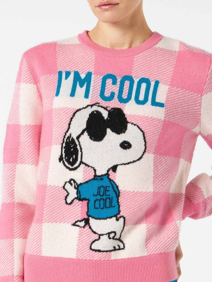 Mc2 Saint Barth Maglia Da Donna Con Stampa Snoopy I'm Cool | SNOOPY - EDIZIONE SPECIALE PEANUTS™