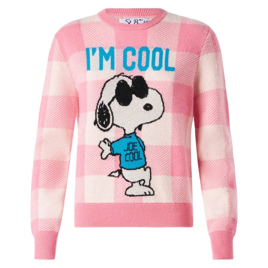 Mc2 Saint Barth Maglia Da Donna Con Stampa Snoopy I'm Cool | SNOOPY - EDIZIONE SPECIALE PEANUTS™