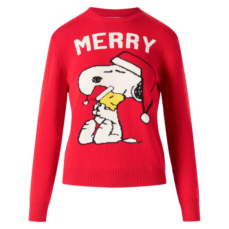Mc2 Saint Barth Maglia Da Donna Con Stampa Snoopy | SNOOPY PEANUTS™ EDIZIONE SPECIALE