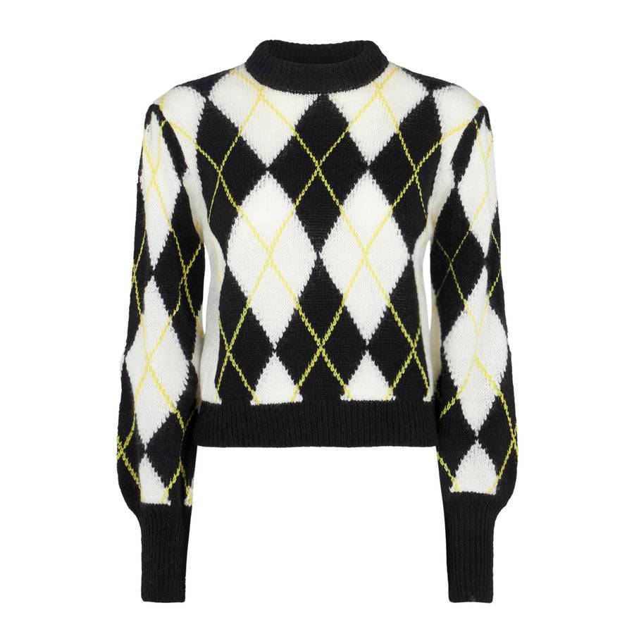 Mc2 Saint Barth Maglia Da Donna Garzata Con Motivo A Rombi