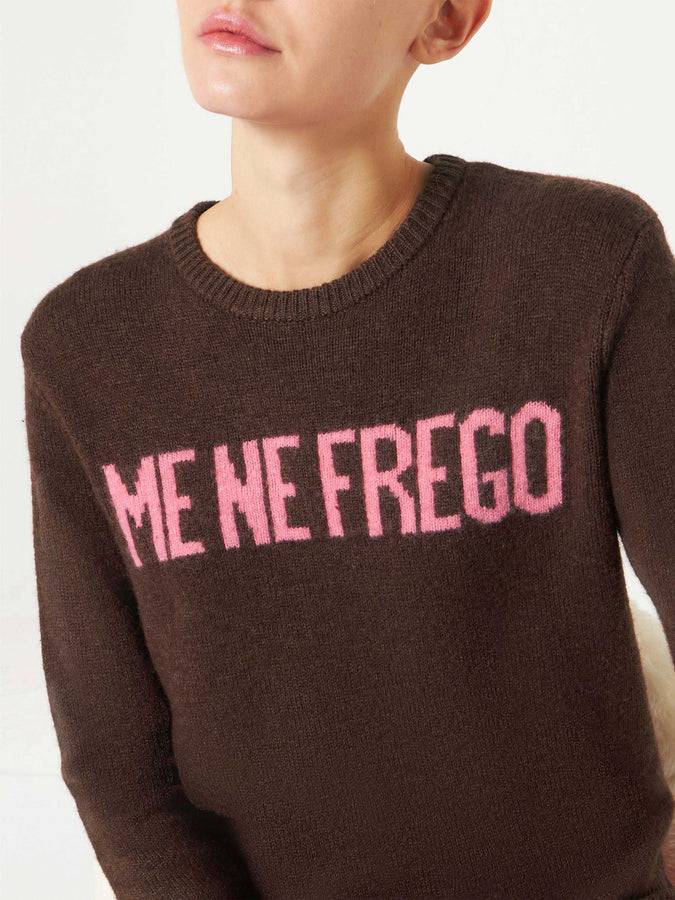 Mc2 Saint Barth Maglia Da Donna Garzata Con Stampa Me Ne Frego