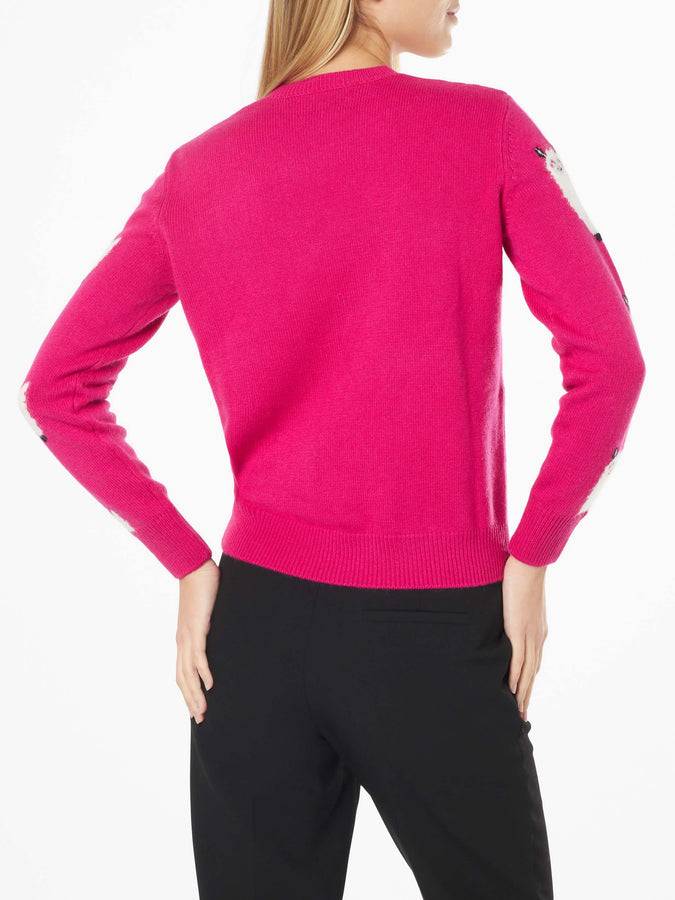 Mc2 Saint Barth Maglia Da Donna Girocollo Con Ricamo L'Am<3ur