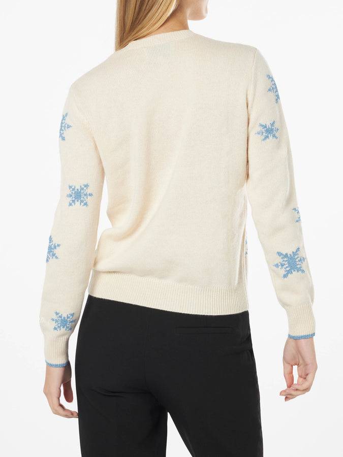 Mc2 Saint Barth Maglia Da Donna Girocollo Con Ricamo Per Rompere Il Ghiaccio