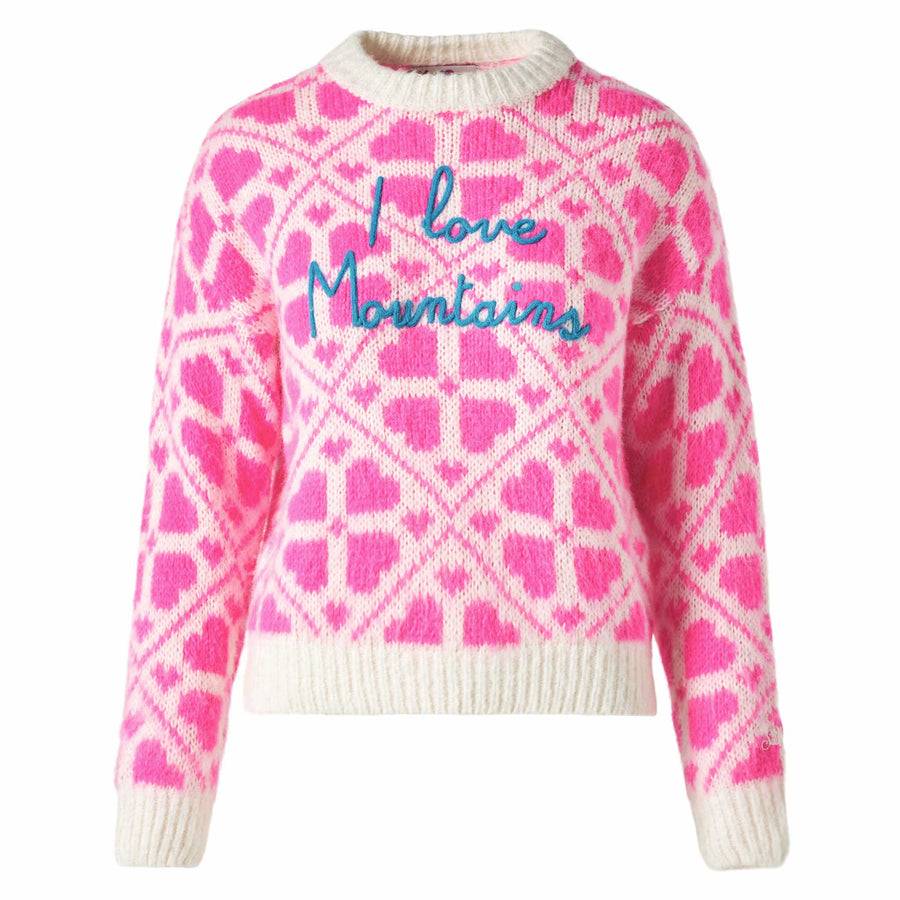 Mc2 Saint Barth Maglia Da Donna Girocollo Garzata Con Scritte