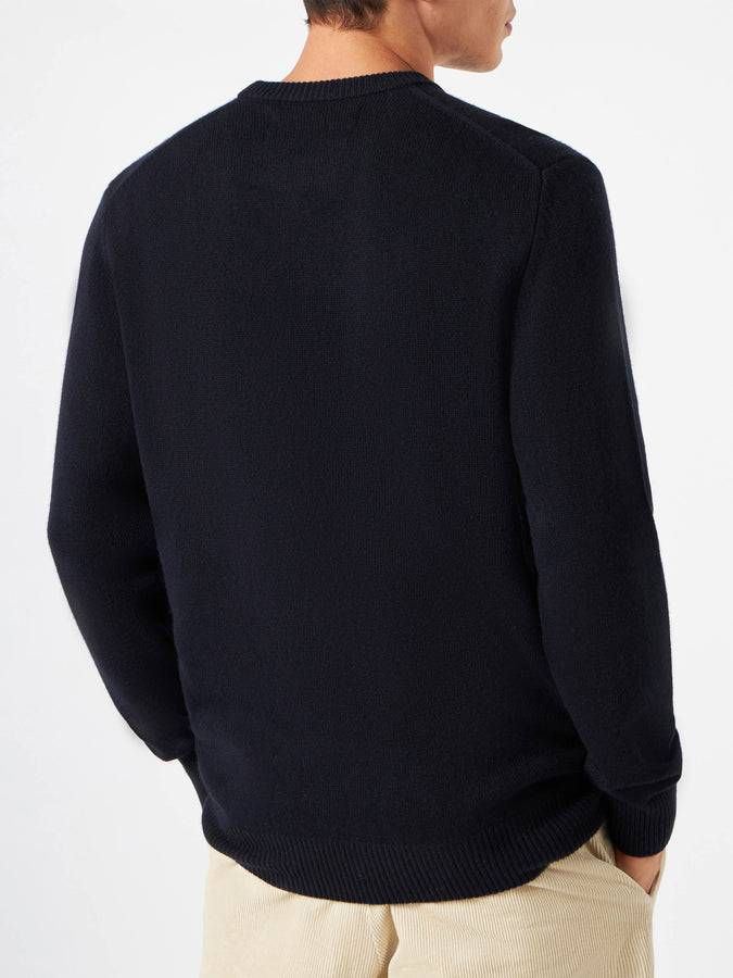 Mc2 Saint Barth Maglia Da Uomo Blu Navy Stampa I Hate Mountains Puffo | ©PEYO EDIZIONE SPECIALE