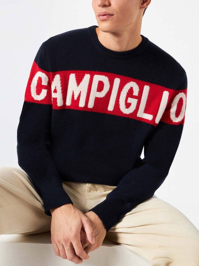 Mc2 Saint Barth Maglia Da Uomo Campiglio In Misto Cashmere
